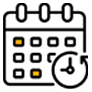 Icon representing scheduling a pre-move survey